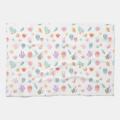 Unter dem Meeresmuster Geschirrtuch (Horizontal)