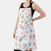 Unter dem Meeresmuster Schürze (InSitu)