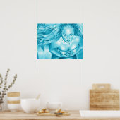 Unter dem Meeresposter Poster (Küche)