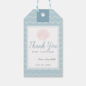 Unter dem Meeresschutzgebiet Meerjungfrau Grün zum Geschenkanhänger (Rückseite)