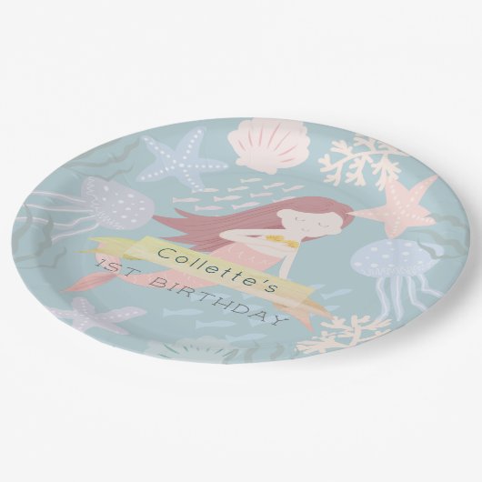 Unter dem Meeresschutzgebiet Meerjungfrau Grün zum Pappteller (Schrägansicht)