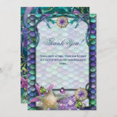 Unter dem Meeresschutzkarte Einladung (Vorne/Hinten)