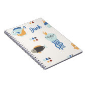 Unter dem Meeresschutzschild Notizblock (Rechte Seite)