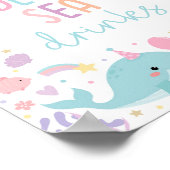 Unter dem Meeresspiegel trinkt Party Poster (Ecke)