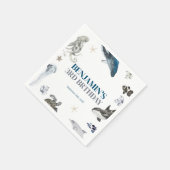 Unter dem Meereswald leben Geburtstag Serviette (Ecke)