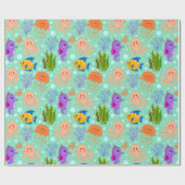 Unter dem Meerglühpapier, 30" x 6' Geschenkpapier (Flach)