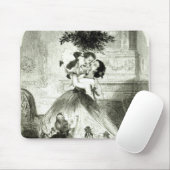 Unter dem Mistletoe Mousepad (Mit Mouse)