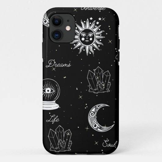 Unter dem Mond Celestial iPhone 11 Phone Case (Rückseite)