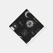 Unter dem Mond Celestial Napkins Serviette (Ecke)