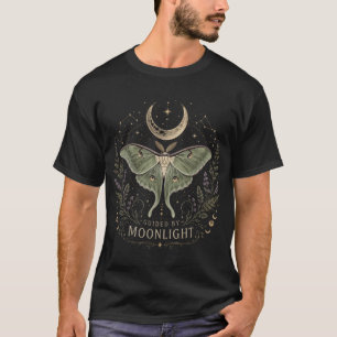Unter dem Mondlicht geleitet - Luna-Motte - Himmel T-Shirt