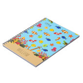 Unter dem Namen "Seefische und Anchor-Kid" Notizblock (Linke Seite)