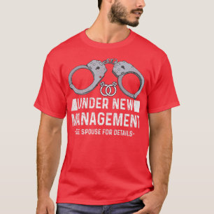 Unter dem neuen Management-Bachelor Party Stag Gro T-Shirt