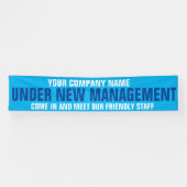 Unter dem neuen Management-Geschäft signalisieren  Banner (Horizontal)