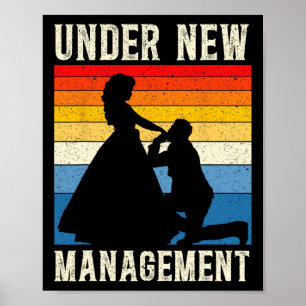 Unter dem neuen Management Groom Wedding Bachelor  Poster