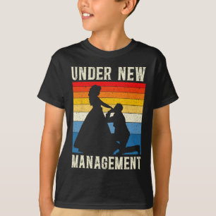 Unter dem neuen Management Groom Wedding Bachelor T-Shirt