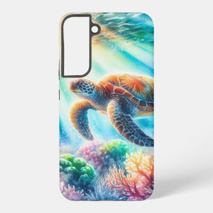 Unter dem Ozean Meeresschildkröte Samsung Galaxy Hülle