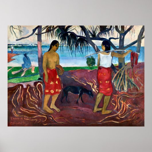 Unter dem Pandanus I Poster (Vorne)