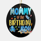 Unter dem Party Birthday Fish Aquarium Keramik Ornament (Links)