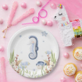 Unter dem Party des Meeres, Meerestiere Pappteller (Party)