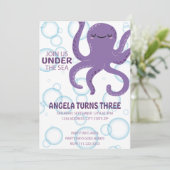 Unter dem Party Einladung (Stehend Vorderseite)