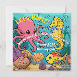 Unter dem Party Feiertagskarte