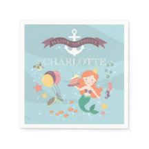 Unter dem Party Napkins