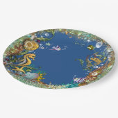 Unter dem Party Pappteller (Schrägansicht)