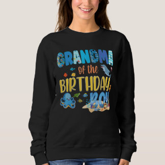 Unter dem Party "Sea Birthday Fish Aquarium Animal Sweatshirt