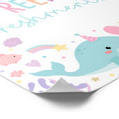 Unter dem Party "Sea Reef Reshments" Poster (Ecke)