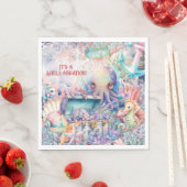 Unter dem Party Servietten (Beispiel)