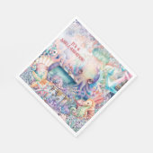 Unter dem Party Servietten (Ecke)