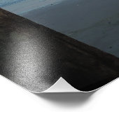 Unter dem Pier - Eicheninsel, NC Fotodruck (Ecke)