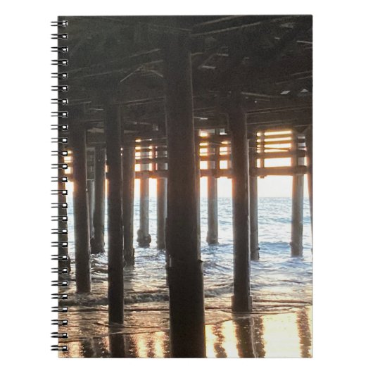 Unter dem Pier-Notebook Notizblock (Vorderseite)