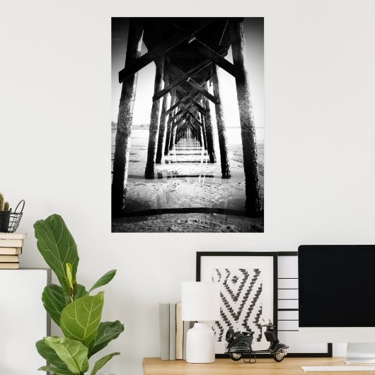 Unter dem Pier Poster (Heimbüro)