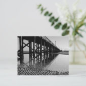 Unter dem Pier Postkarte (Stehend Vorderseite)