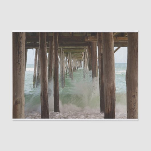 Unter dem Pier Seidenpapier (Vorderseite)