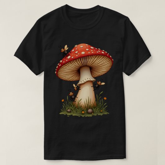 Unter dem Pilz T-Shirt (Design vorne)