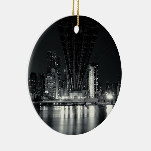 Unter dem Queensboro Bridge - NYC Keramikornament (Rechts)