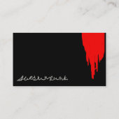 Unter dem Radar Visitenkarte (Rückseite)