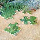 Unter dem Regen von Franz Marc Puzzle (Seite)