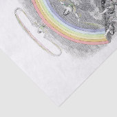 Unter dem Regenbogen Seidenpapier (Ausschnitt)