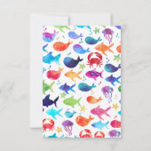 Unter dem Regenbogenfisch Danke (Rückseite)