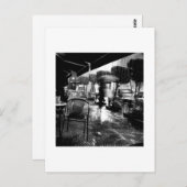 Unter dem Regenschirm Postkarte (Vorne/Hinten)