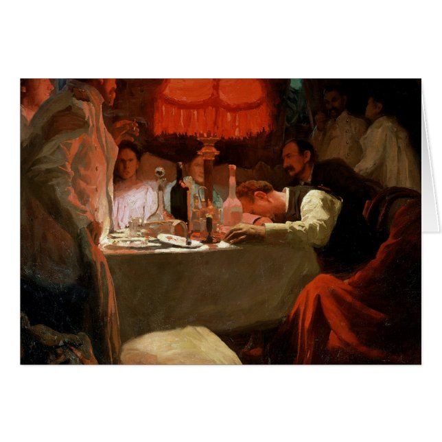 Unter dem roten Licht c.1910 (Vorderseite (Horizontal))