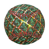 Unter dem schmutzigen und rostigen Grill Baseball (Rückseite)