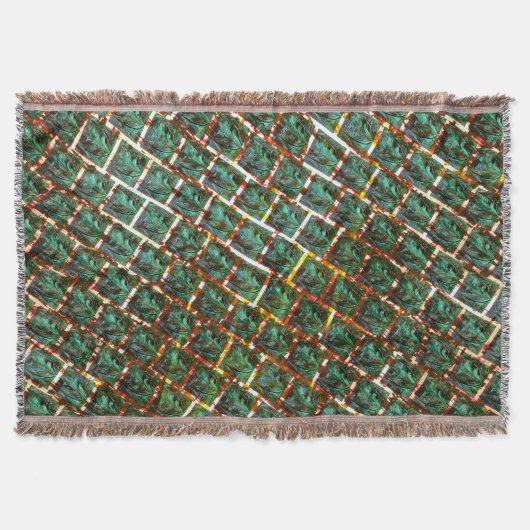 Unter dem schmutzigen und rostigen Grill Decke (Vorderseite)