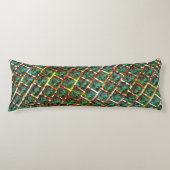 Unter dem schmutzigen und rostigen Grill Seitenschläferkissen (Vorderseite)