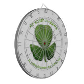 Unter dem Schutz der anderen überleben Menschen Dartscheibe (Vorderseite Links)