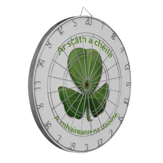 Unter dem Schutz der anderen überleben Menschen Dartscheibe (Vorderseite Links)