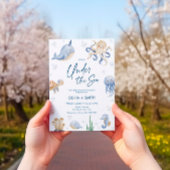 Unter dem Sea Baby Shower Party Einladung